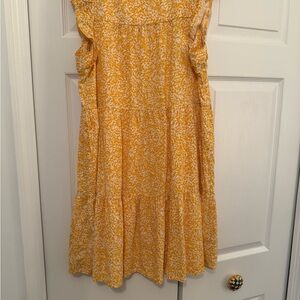 J. Crew Yellow Sundress Sleeveless Casual